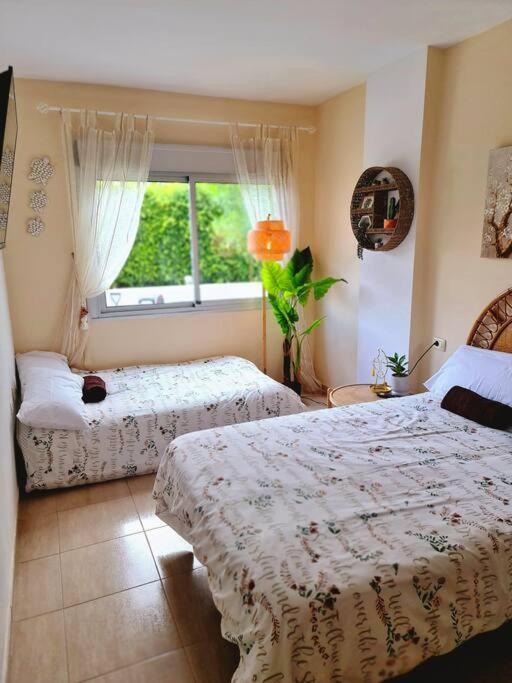 Homely Apt In Modern Building With Pool ซานมิเกลเดียโบนา ภายนอก รูปภาพ